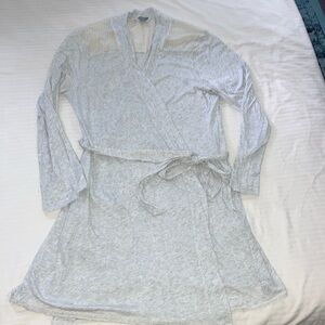 Aerie size large / XL Gray Cozy modal blend light Robe perfect for home / pool